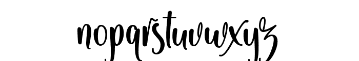 ButterSweetishTrio Font LOWERCASE