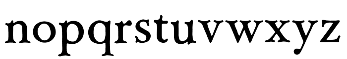 Butterfactory Font LOWERCASE