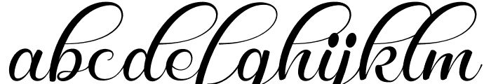Butterfish Font LOWERCASE