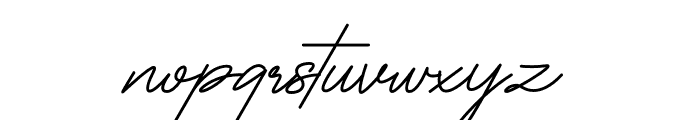 Butterfloo Font LOWERCASE