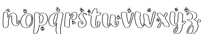 Butterfly-1 Regular Font LOWERCASE