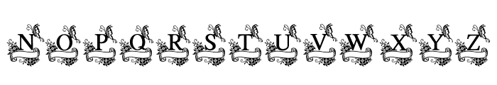 Butterfly Embrace Font UPPERCASE