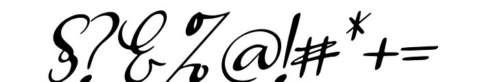 Butterfly Hellyna Italic Font OTHER CHARS