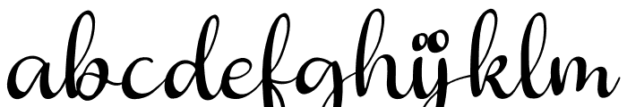 Butterfly Hellyna Font LOWERCASE