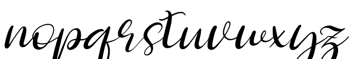 Butterfly Holiday Italic Font LOWERCASE