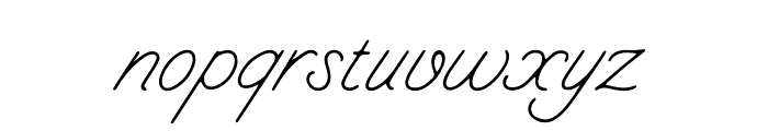 Butterfly In Summer Font LOWERCASE
