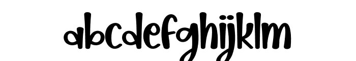 Butterfly Joyful Font LOWERCASE