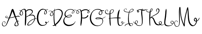 Butterfly Love Oo Font UPPERCASE
