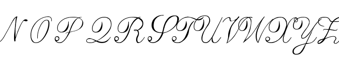 Butterfly Regular Font UPPERCASE