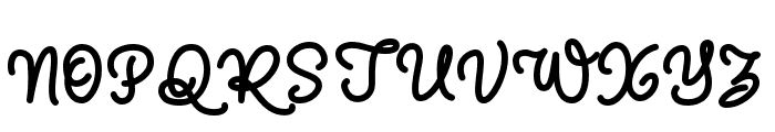 Butterfly Signature Font UPPERCASE