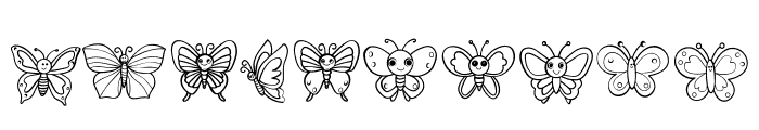 Butterfly Spring Font OTHER CHARS