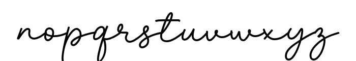 Butterfly Wildflower Script Font LOWERCASE