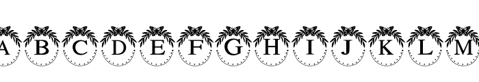 Butterfly wreath FONT