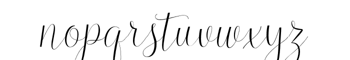 Butterfly Font LOWERCASE