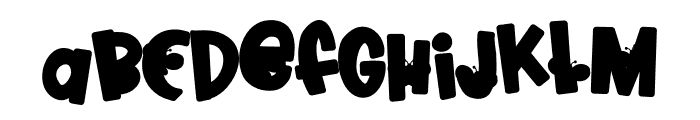 Butterflyabet CF Font LOWERCASE