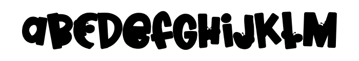 ButterflyabetWarmCF Font LOWERCASE