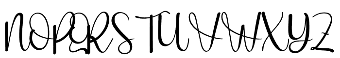 Butterfry Font UPPERCASE