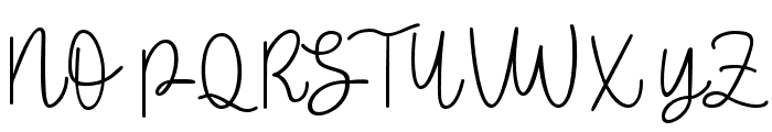 Butterfy-Regular Font UPPERCASE