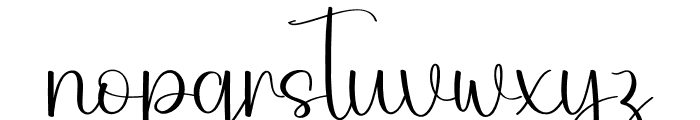 Buttergarlic Font LOWERCASE