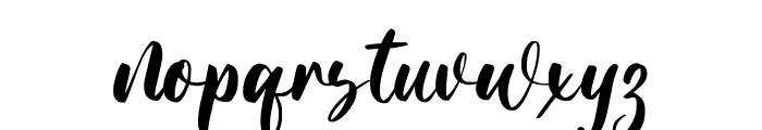 Butterie Font LOWERCASE