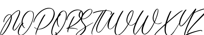Butterline Font UPPERCASE
