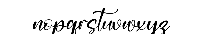 Butterlise Italic Font LOWERCASE