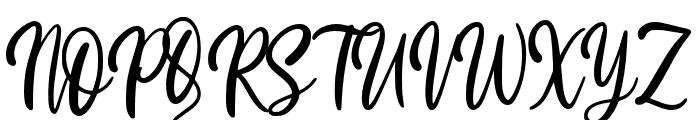 Butterly-Regular Font UPPERCASE