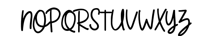 Buttermilk-Regular Font UPPERCASE