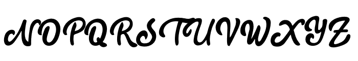 Buttersalt Italic Font UPPERCASE