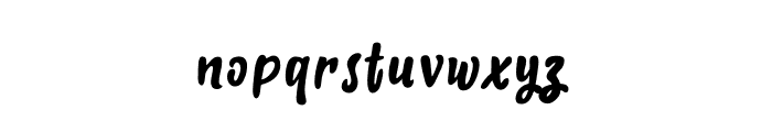 Buttersalt Italic Font LOWERCASE