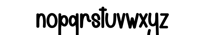 Butterscout Font LOWERCASE