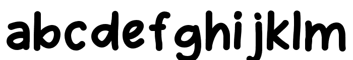 Buttersky Regular Font LOWERCASE