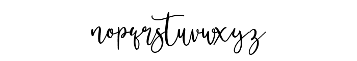 Buttersoy Font LOWERCASE