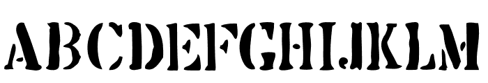 Butterworth-Regular Font UPPERCASE