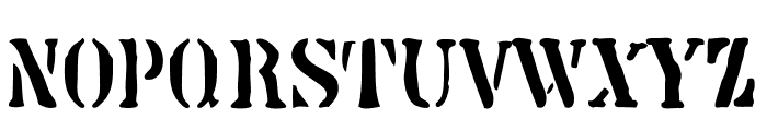 Butterworth-Regular Font UPPERCASE