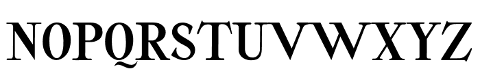 Butterworth Font UPPERCASE