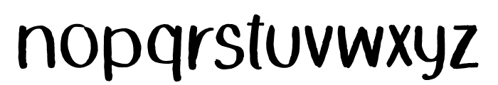 BuysomeTime Font LOWERCASE