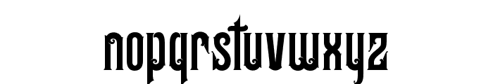 Buzanthe-Regular Font LOWERCASE