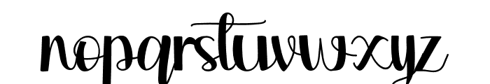 By Family Font LOWERCASE