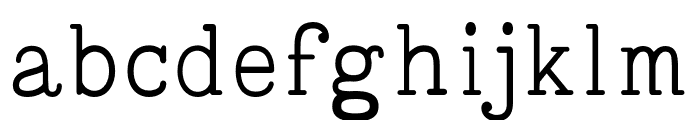 Bygonest-Thin Font LOWERCASE