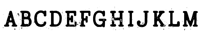 BygonestRustic-Regular Font UPPERCASE