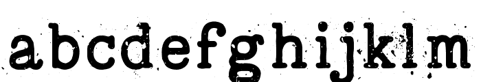 BygonestRustic-Regular Font LOWERCASE