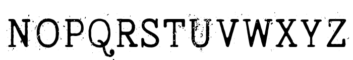 BygonestRustic-Thin Font UPPERCASE