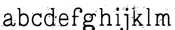 BygonestRustic-Thin Font LOWERCASE