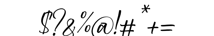 Byhemia Mylaqin Italic Font OTHER CHARS