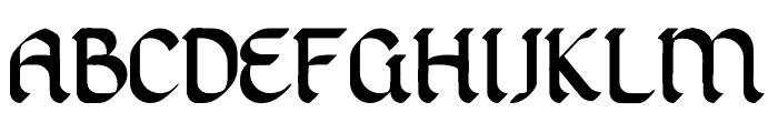 Byofine Font UPPERCASE