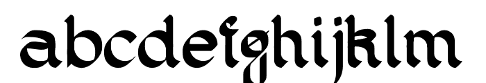 Byofine Font LOWERCASE