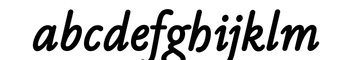 Byronic Bold Italic Font LOWERCASE