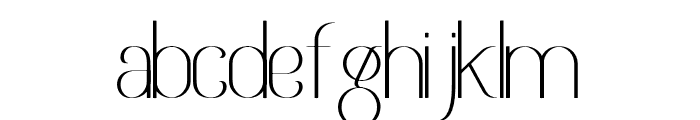 Byutih Font LOWERCASE