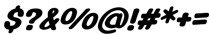 C9_AGAKE Bold Italic Font OTHER CHARS
